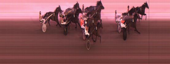 Målfoto for løp 6 på bane JA den 16.01.2016