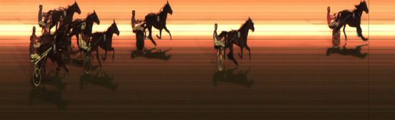 Målfoto for løp 2 på bane JA den 22.01.2016