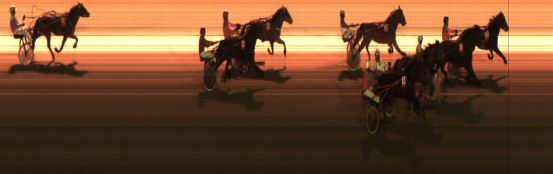 Målfoto for løp 3 på bane JA den 22.01.2016