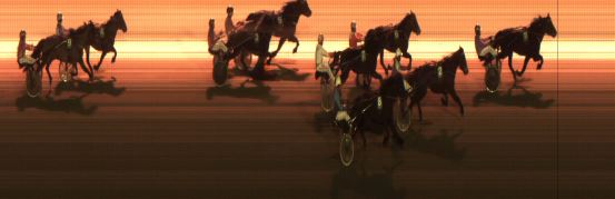 Målfoto for løp 4 på bane JA den 22.01.2016