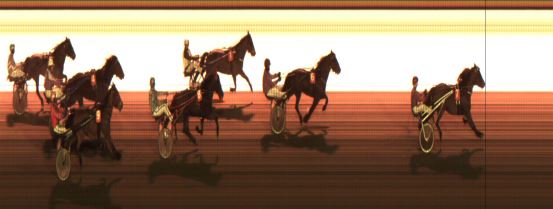 Målfoto for løp 3 på bane JA den 05.02.2016