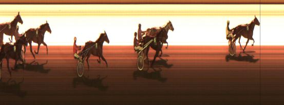 Målfoto for løp 4 på bane JA den 05.02.2016