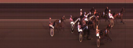 Målfoto for løp 2 på bane JA den 20.03.2016