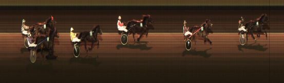 Målfoto for løp 4 på bane JA den 20.03.2016