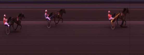 Målfoto for løp 7 på bane JA den 24.04.2016