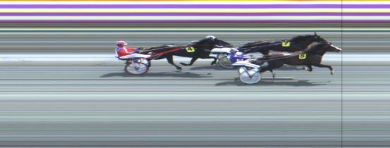 Målfoto for løp 1 på bane JA den 21.05.2016