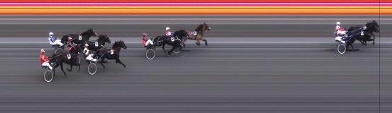 Målfoto for løp 5 på bane JA den 15.06.2016