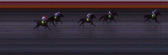 Målfoto for løp 9 på bane JA den 15.06.2016