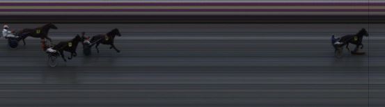 Målfoto for løp 1 på bane JA den 20.06.2016