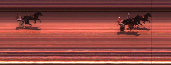 Målfoto for løp 7 på bane JA den 27.06.2016