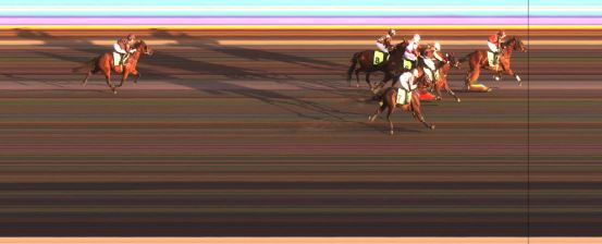 Målfoto for løp 8 på bane JA den 01.07.2016