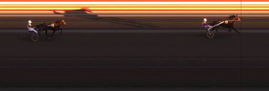 Målfoto for løp 7 på bane JA den 07.07.2016