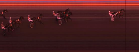 Målfoto for løp 11 på bane JA den 08.07.2016