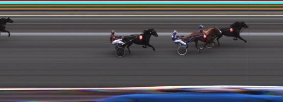 Målfoto for løp 3 på bane JA den 10.07.2016