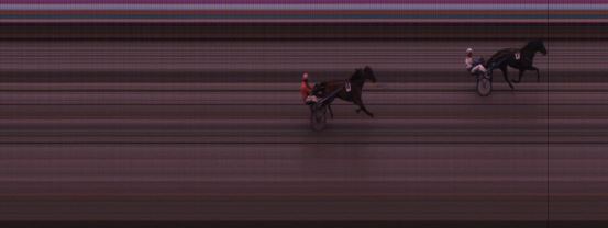 Målfoto for løp 5 på bane JA den 12.08.2016