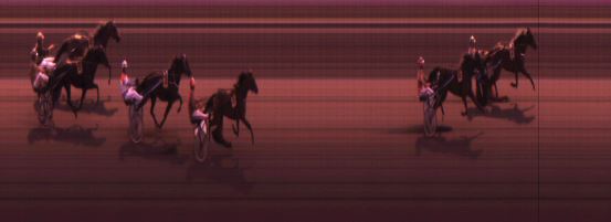 Målfoto for løp 7 på bane JA den 19.08.2016