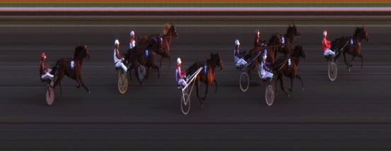 Målfoto for løp 2 på bane JA den 19.09.2016