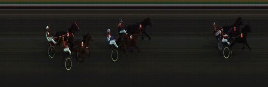 Målfoto for løp 3 på bane JA den 19.09.2016