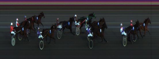 Målfoto for løp 2 på bane JA den 30.09.2016