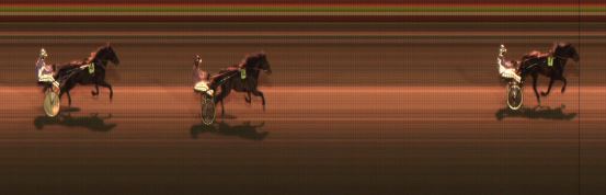 Målfoto for løp 9 på bane JA den 30.09.2016