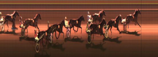 Målfoto for løp 3 på bane JA den 07.10.2016