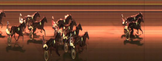 Målfoto for løp 4 på bane JA den 07.10.2016