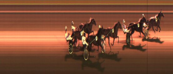 Målfoto for løp 5 på bane JA den 07.10.2016