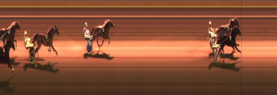 Målfoto for løp 6 på bane JA den 07.10.2016