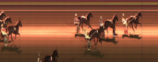 Målfoto for løp 8 på bane JA den 07.10.2016