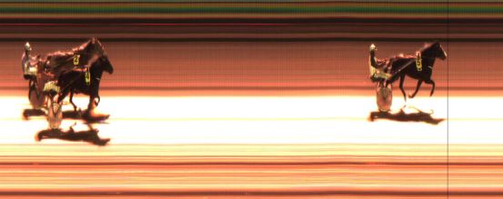 Målfoto for løp 1 på bane JA den 21.10.2016