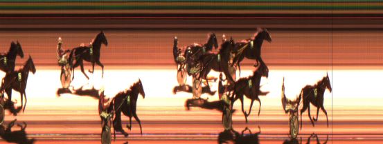 Målfoto for løp 4 på bane JA den 21.10.2016