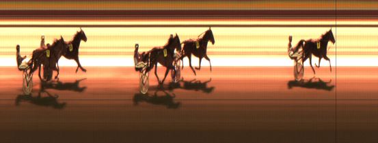 Målfoto for løp 1 på bane JA den 11.11.2016