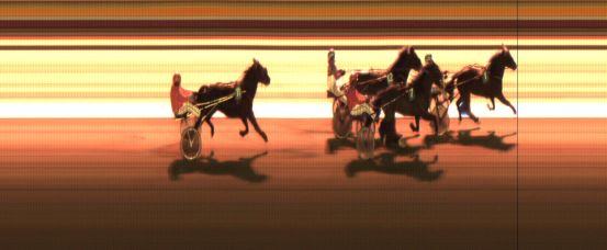 Målfoto for løp 4 på bane JA den 11.11.2016