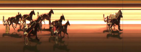 Målfoto for løp 6 på bane JA den 11.11.2016