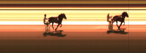 Målfoto for løp 8 på bane JA den 11.11.2016