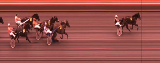 Målfoto for løp 1 på bane JA den 22.11.2016