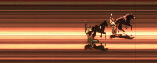 Målfoto for løp 8 på bane JA den 26.11.2016