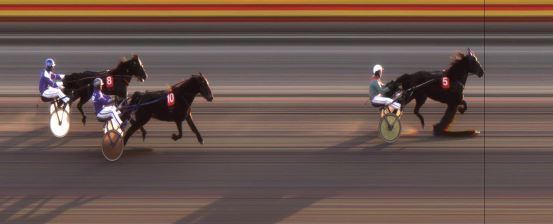 Målfoto for løp 3 på bane JA den 29.11.2016