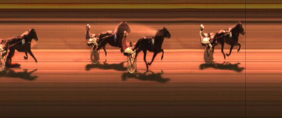 Målfoto for løp 2 på bane JA den 04.12.2016