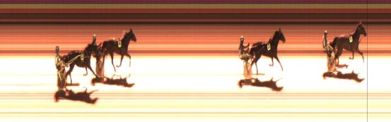 Målfoto for løp 5 på bane JA den 23.12.2016