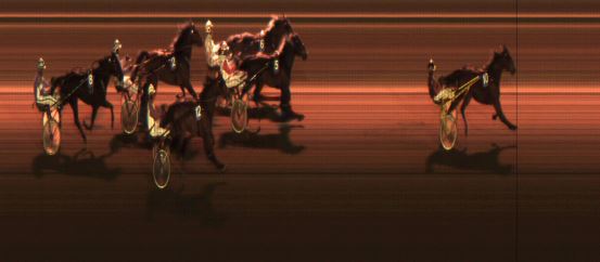 Målfoto for løp 2 på bane JA den 01.01.2017