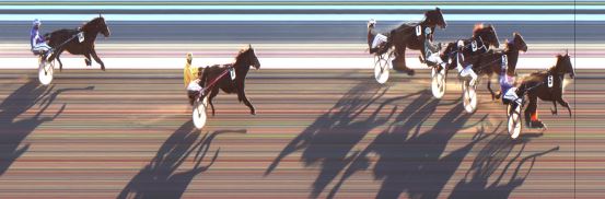 Målfoto for løp 5 på bane JA den 05.01.2017