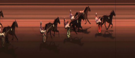 Målfoto for løp 6 på bane JA den 14.01.2017