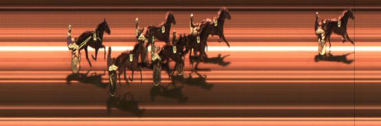 Målfoto for løp 5 på bane JA den 20.01.2017