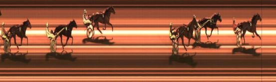 Målfoto for løp 6 på bane JA den 20.01.2017