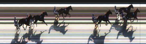 Målfoto for løp 2 på bane JA den 26.01.2017