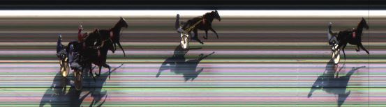 Målfoto for løp 3 på bane JA den 26.01.2017