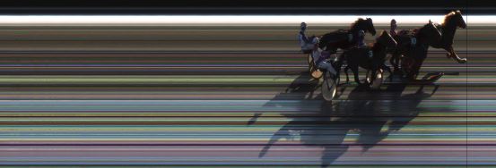 Målfoto for løp 4 på bane JA den 26.01.2017