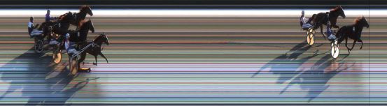 Målfoto for løp 6 på bane JA den 26.01.2017