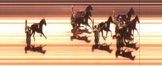 Målfoto for løp 5 på bane JA den 03.02.2017